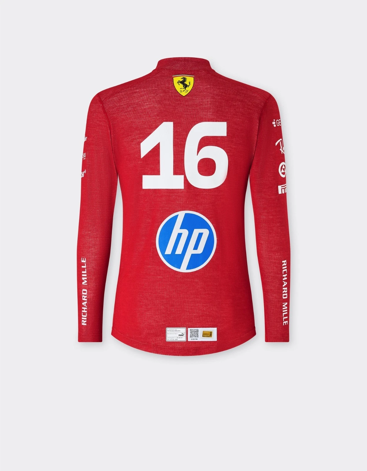 F1 2025 Charles Leclerc Scuderia Ferrari Nomex Undershirt — AUTHENTIC - Image 3