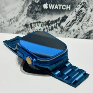 ⌚ Apple Watch Ultra 49mm — Blue Anodized Titanium with Blue Link Band