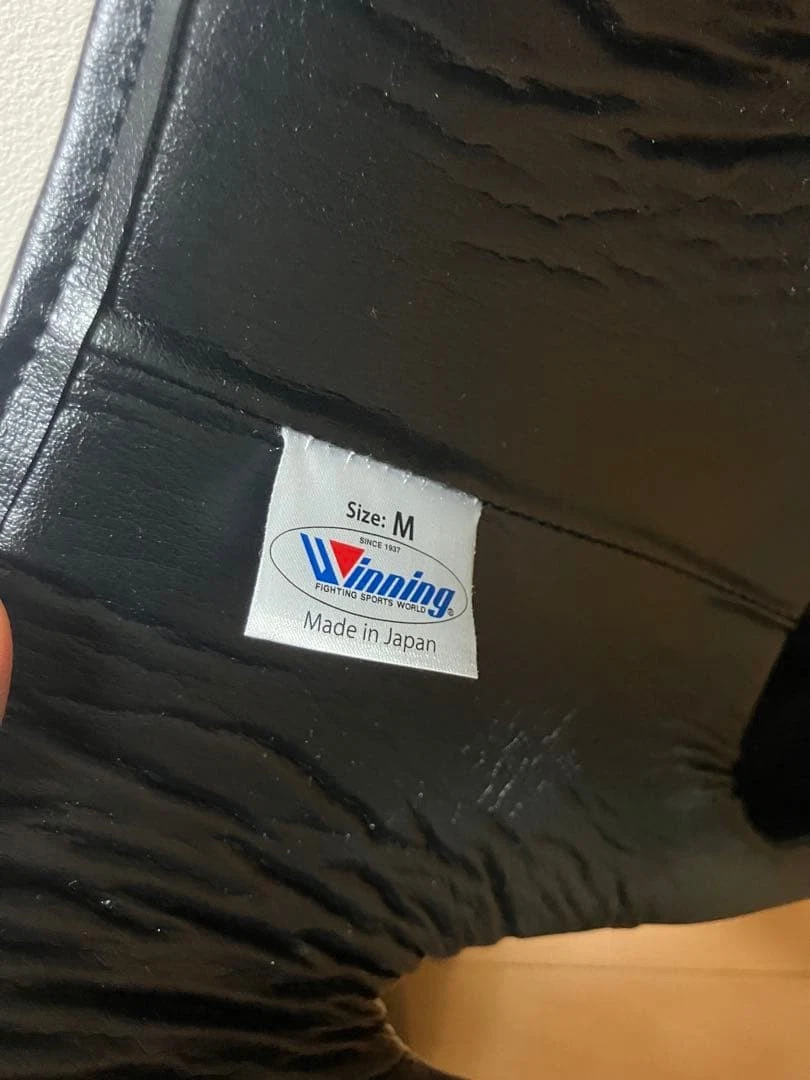 🥊 Winning Boxing Headgear FG-5000 & Cup Protector CPS-500 Set — Black (Size M) | NEW - Image 5