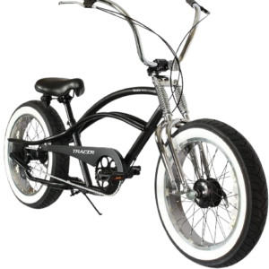 20" STURMEY Low Rider Cruiser Bike – Dual Suspension, Internal 3-Speed Hub