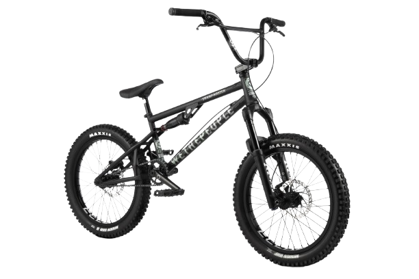 WETHEPEOPLE Swampmaster 20″ BMX Bike – Matt Black Freestyle Street Bike