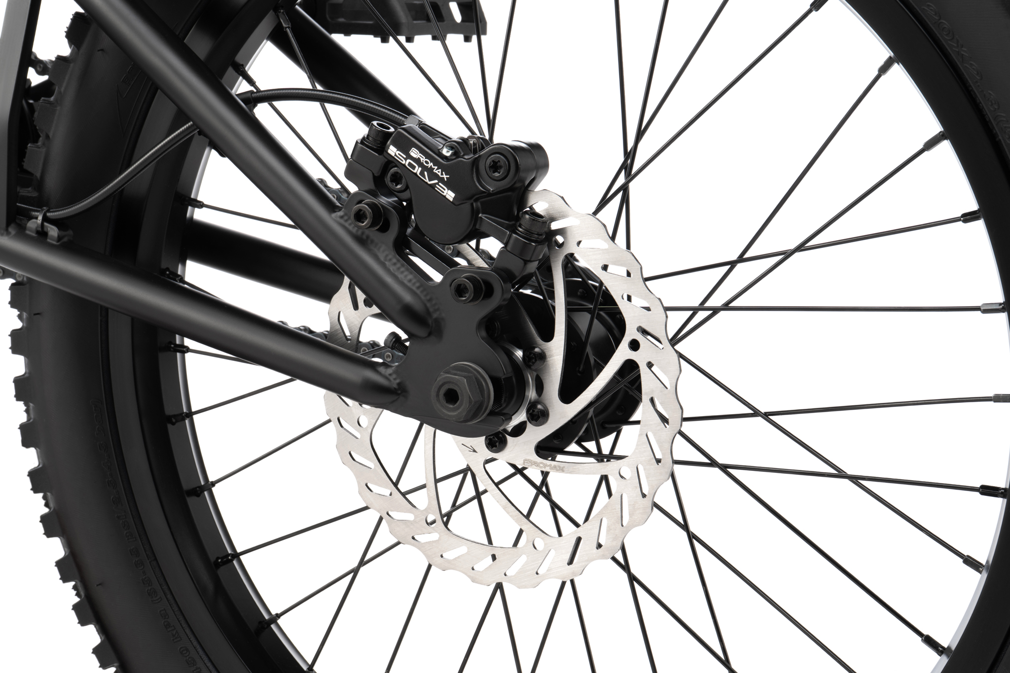 WETHEPEOPLE Swampmaster 20″ BMX Bike – Matt Black Freestyle Street Bike - Image 7