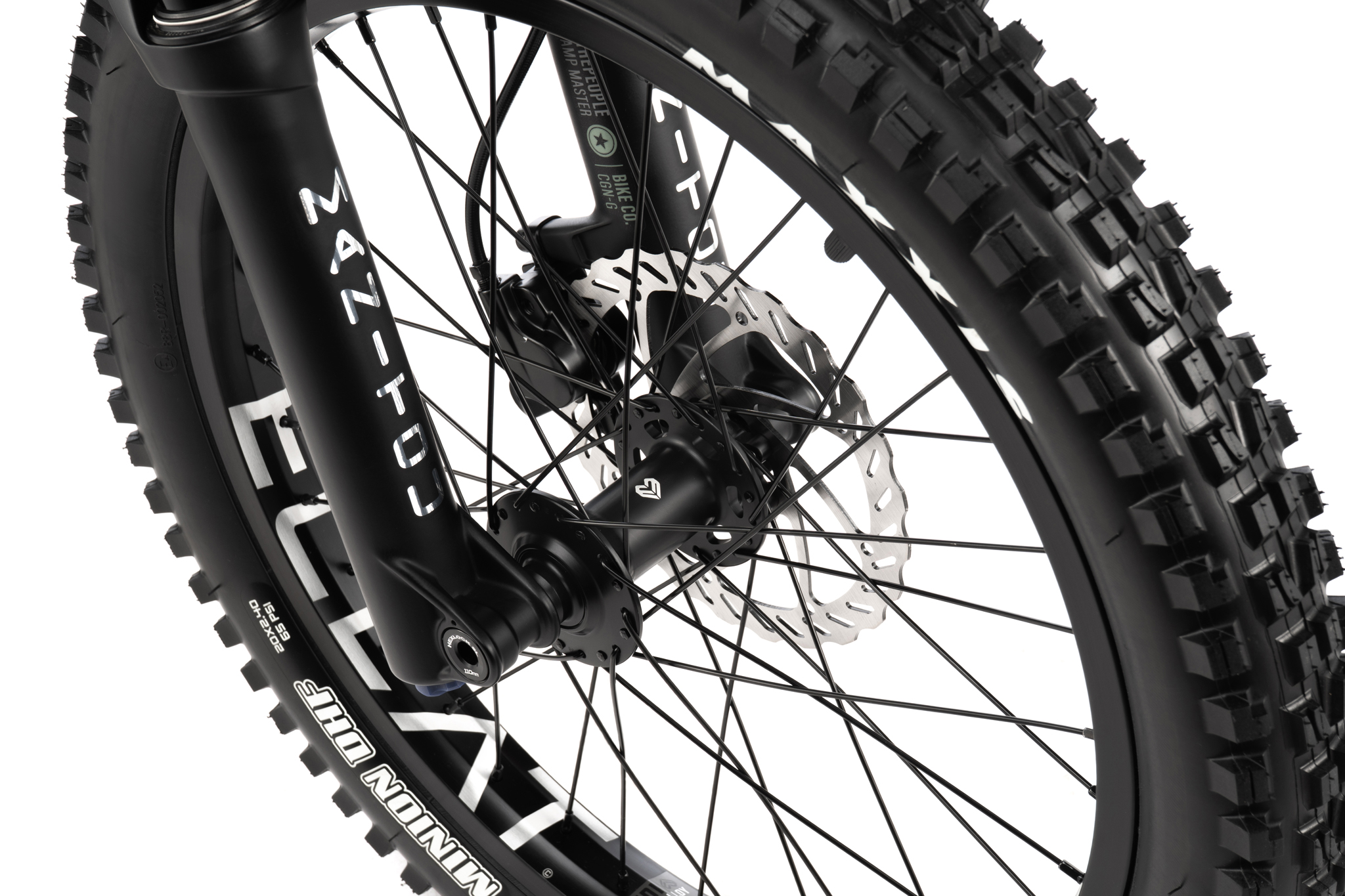 WETHEPEOPLE Swampmaster 20″ BMX Bike – Matt Black Freestyle Street Bike - Image 9