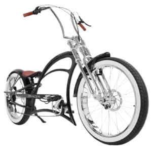 SCORPION GTS 26” Fat Tire Chopper Bike – 7-Speed, Oversized Steel Frame, Front & Rear Disc Brakes