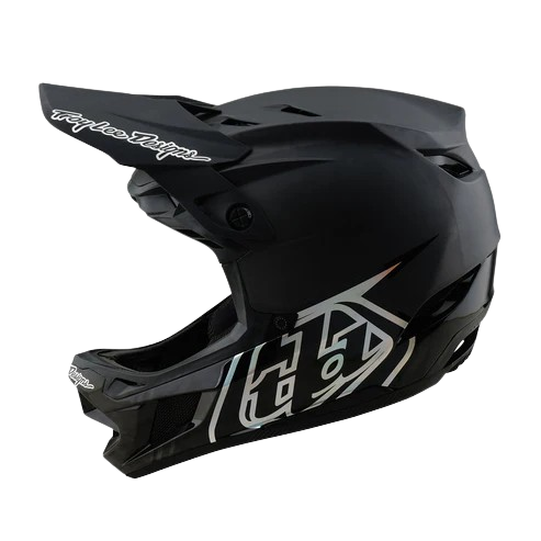D4 Carbon Helmet – Stealth Black | Lightweight Full-Face MTB Helmet